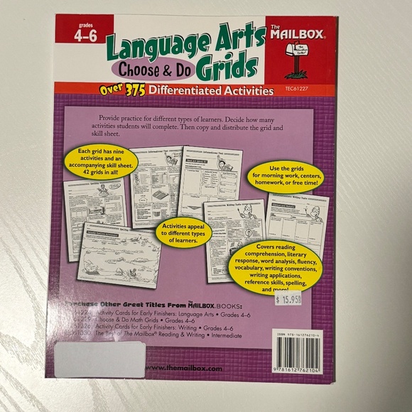 3 Language Arts Teacher Resource Books for 3rd-5th Grades - Picture 5 of 9